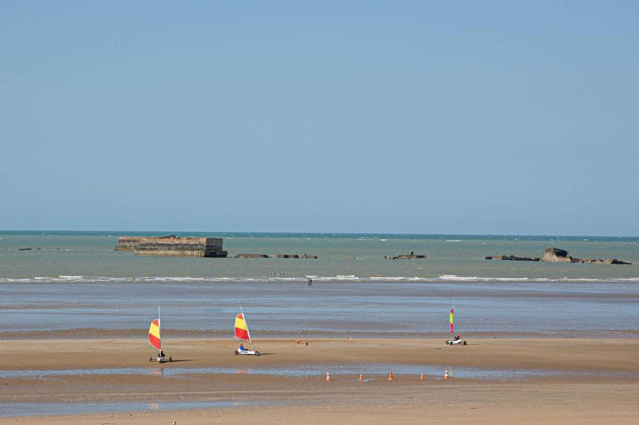 Place 6, splendide appartement à deux pas du Port Artificiel Arromanches-les-Bains Extérieur photo